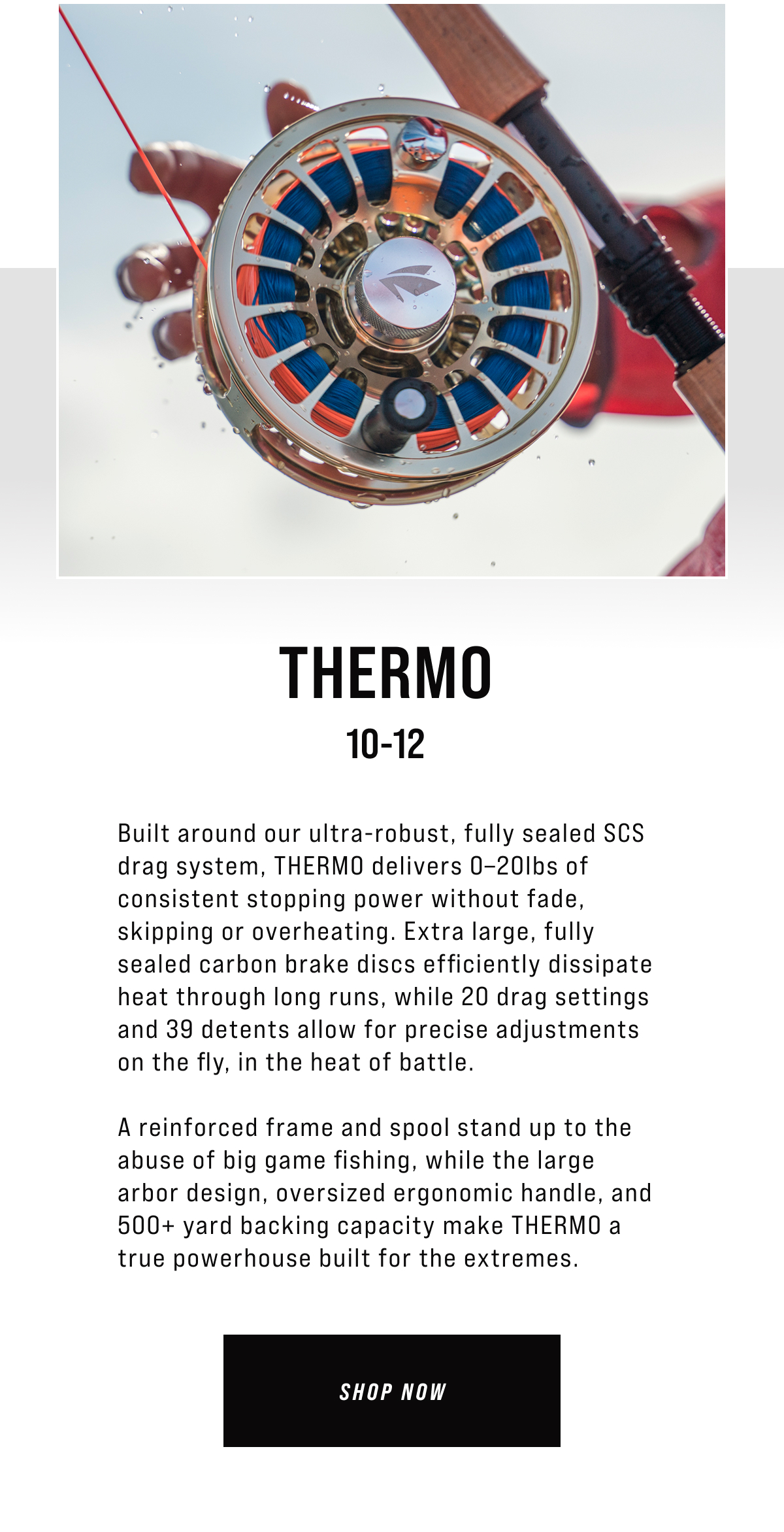 Shop the Sage Thermo big game reel
