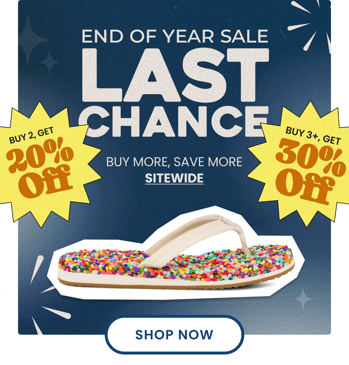 End of Year Sale