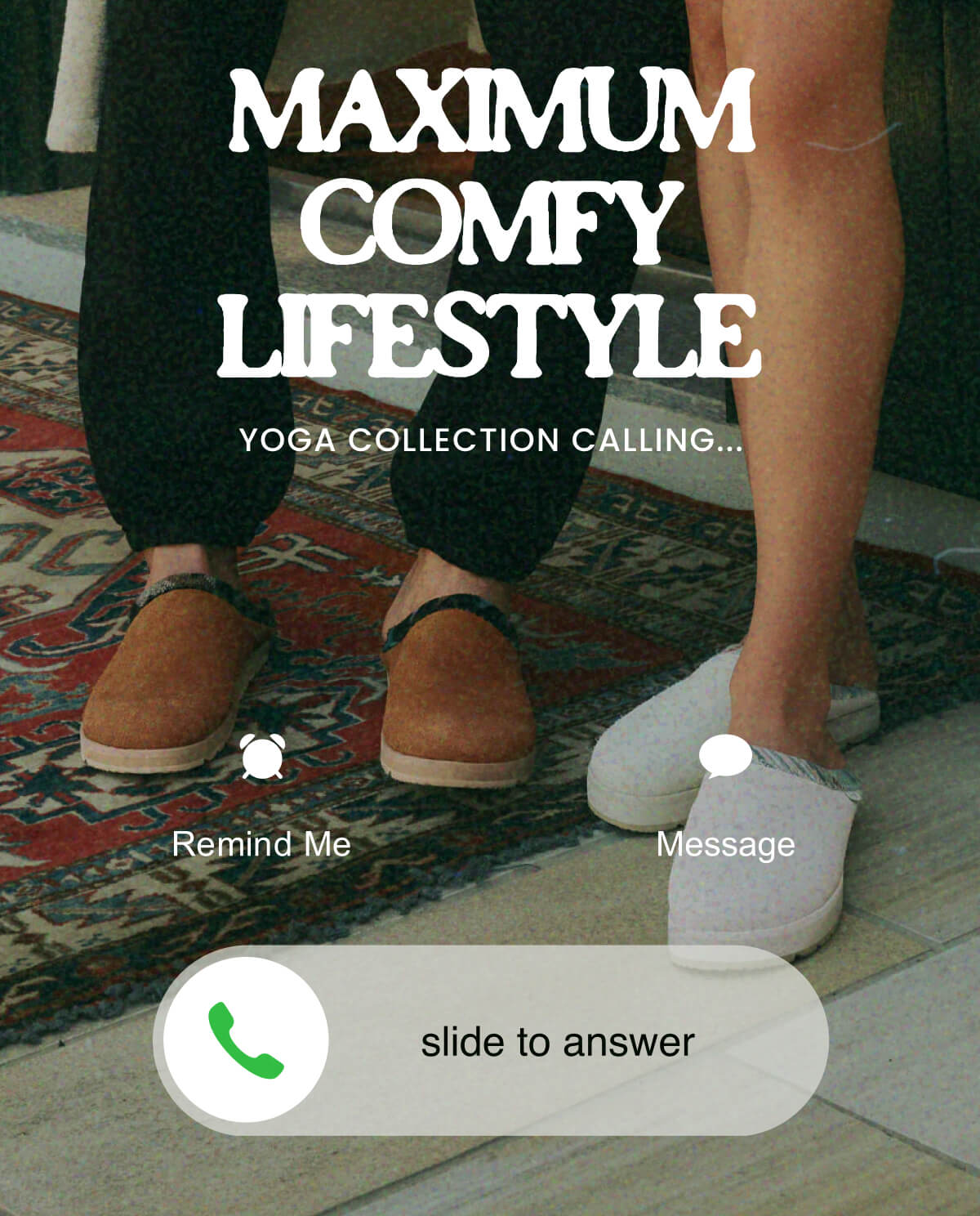 Maximum comfy lifestyle. Yoga collection calling you...