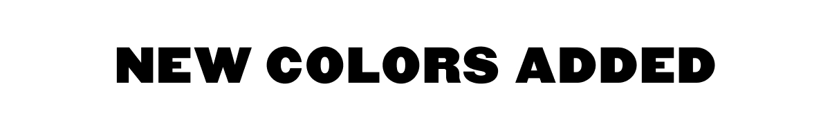 New colors added