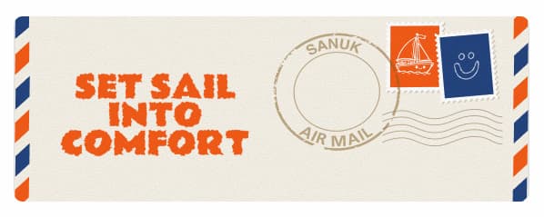 Set sail into comfort