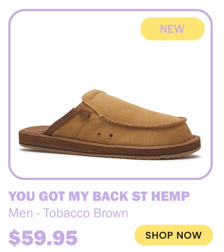 You Got My Back St Hemp - Men