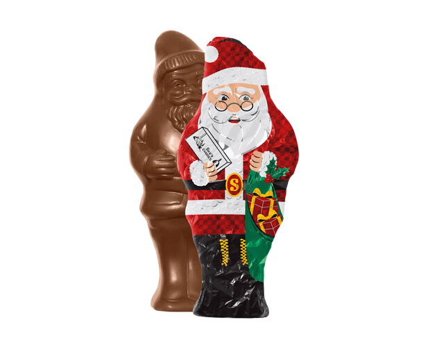 Tall Milk Chocolate Santa