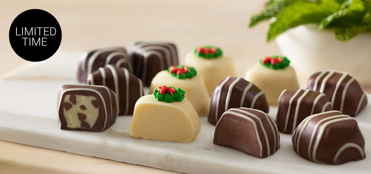Limited Time: A tray of See’s Holiday Limited Time Sweets
