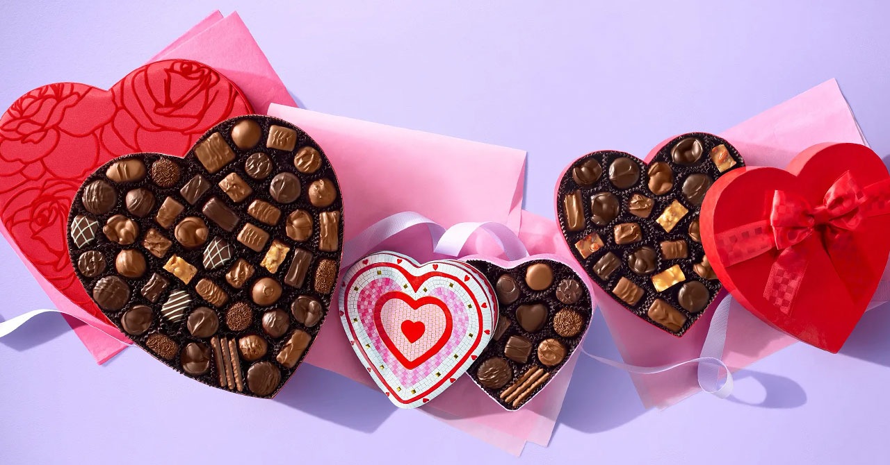 Chocolate Heart Boxes