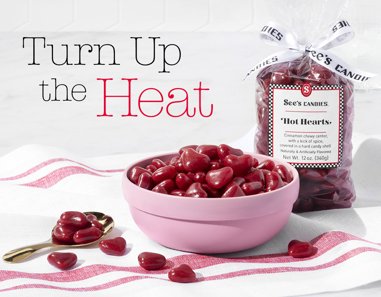 Turn Up the Heat | See’s Hot Hearts