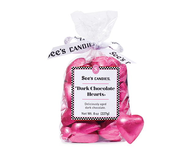 Dark Chocolate Hearts