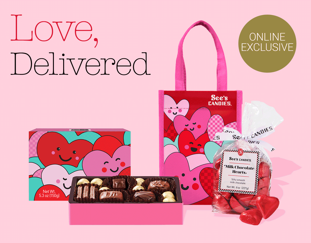Love, Delivered | Online Exclusive Valentine’s Day Gift Packs
