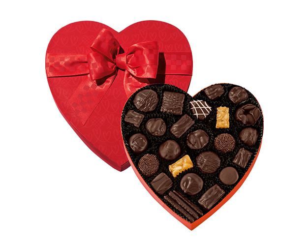 Classic Red Heart - Dark Chocolates