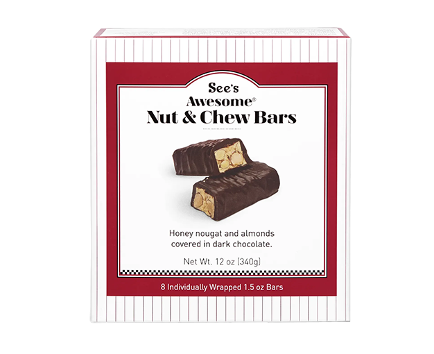 See’s Awesome® Nut & Chew Bars
