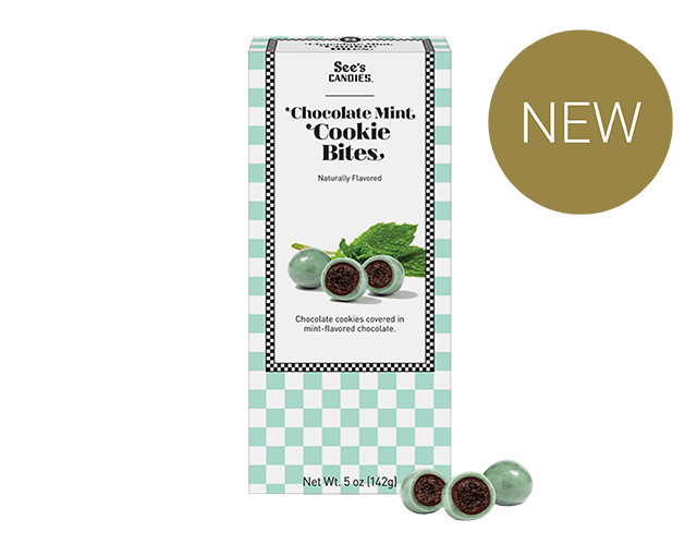 New: Chocolate Mint Cookie Bites
