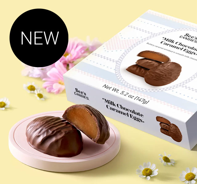 NEW: Milk Chocolate Caramel Eggs