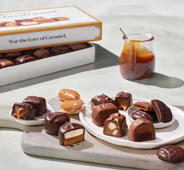 For the Love of Caramel box