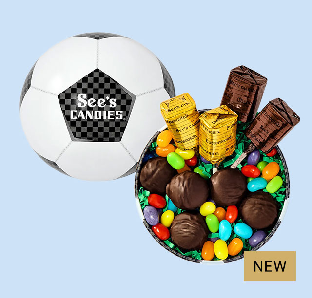 New: Soccer Ball Tin