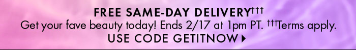 Free Same Day Delivery