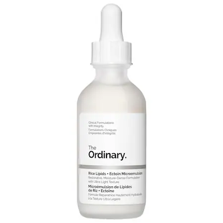 Rice Lipids + Ectoin Microemulsion Moisturizer for Soothing Hydration & Reduced Redness