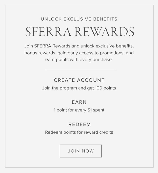 Join SFERRA Rewards