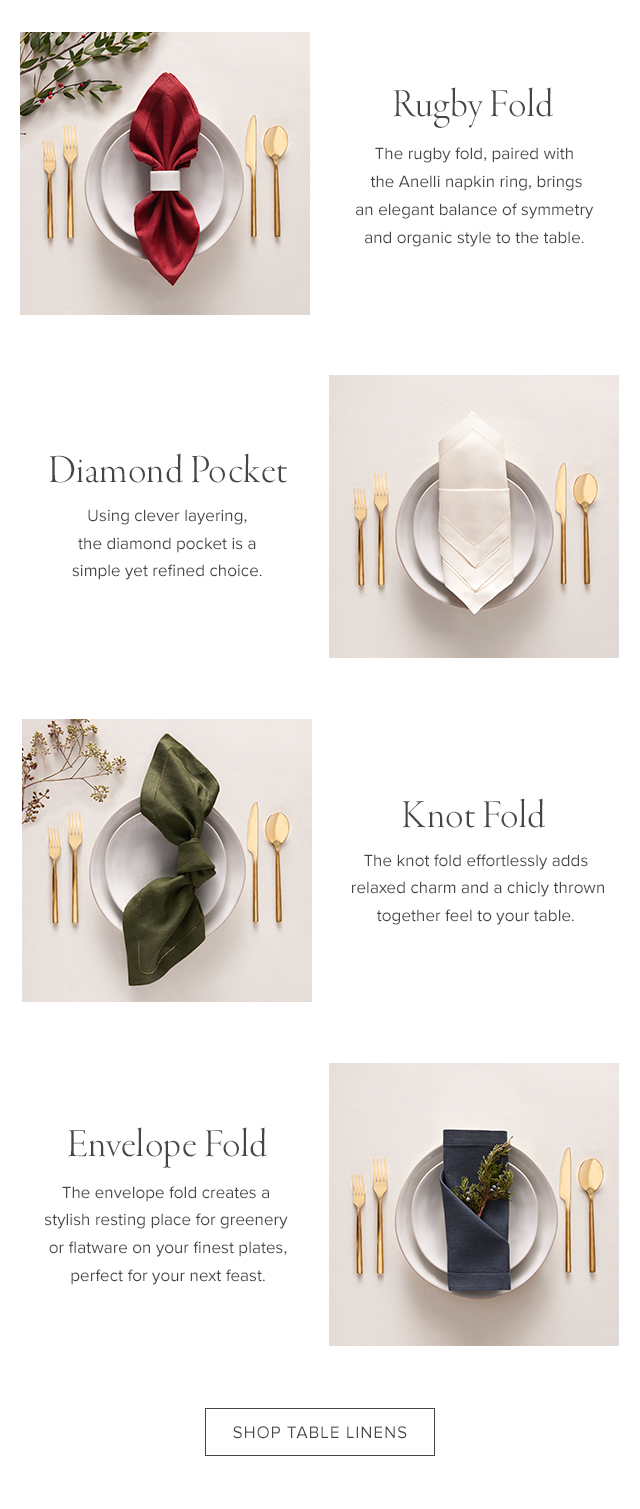 SHOP TABLE LINENS