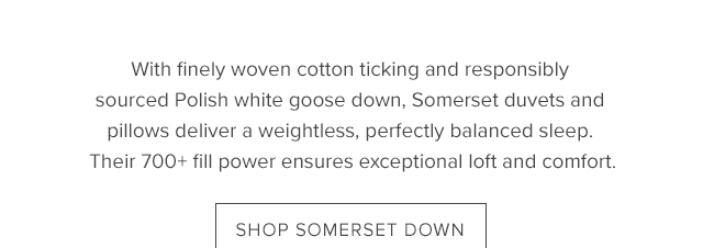 SHOP SOMERSET DOWN