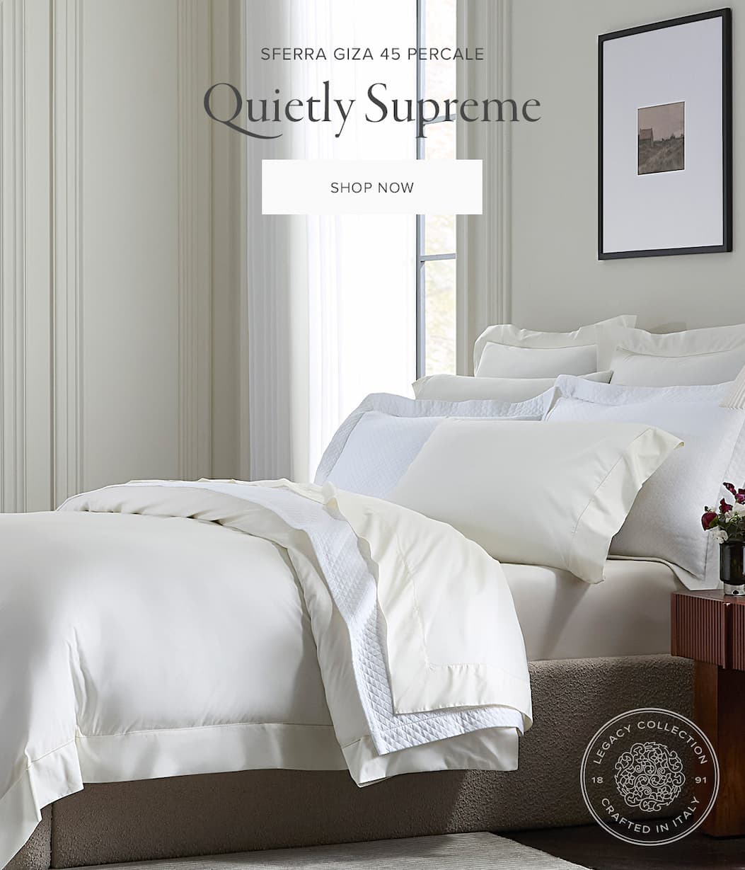 Shop SFERRA Giza 45 Percale Bedding