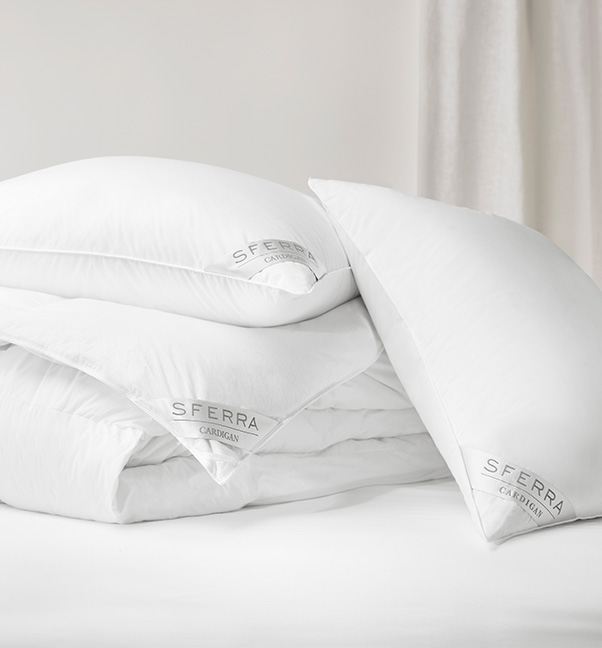 SHOP DOWN PILLOWS AND DUVETS