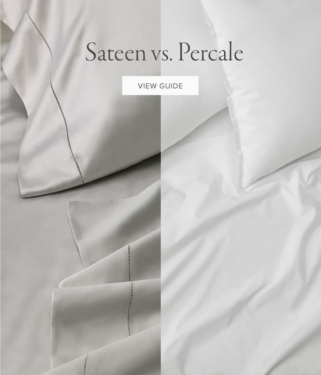 Sateen vs percale