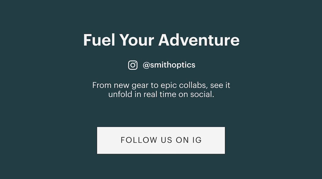 Fuel Your Adventure | From new gear to epic collabs, see it unfold in real time on social. | FOLLOW US ON IG
