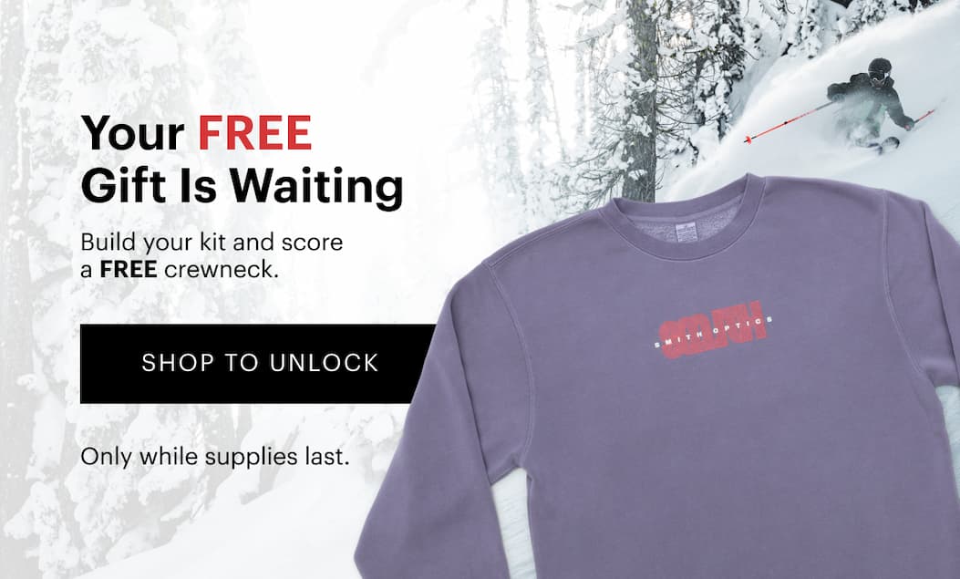 Your FREE Gift is Waiting | Build your kit and score a FREE crewneck | SHOP TO UNLOCK