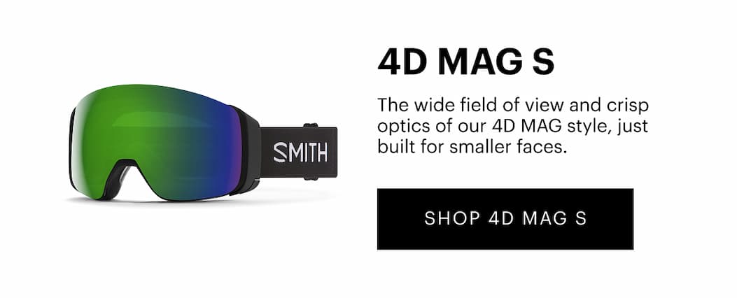 4D MAG S | The wide field of view and crisp optics of our 4D MAG style, just built for smaller faces. | SHOP 4D MAG S