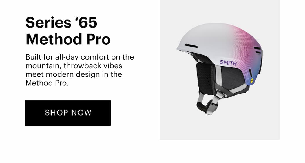 Series ‘65 Method Pro | Built for all-day comfort on the mountain, throwback vibes meet modern design in the Method Pro. | SHOP NOW