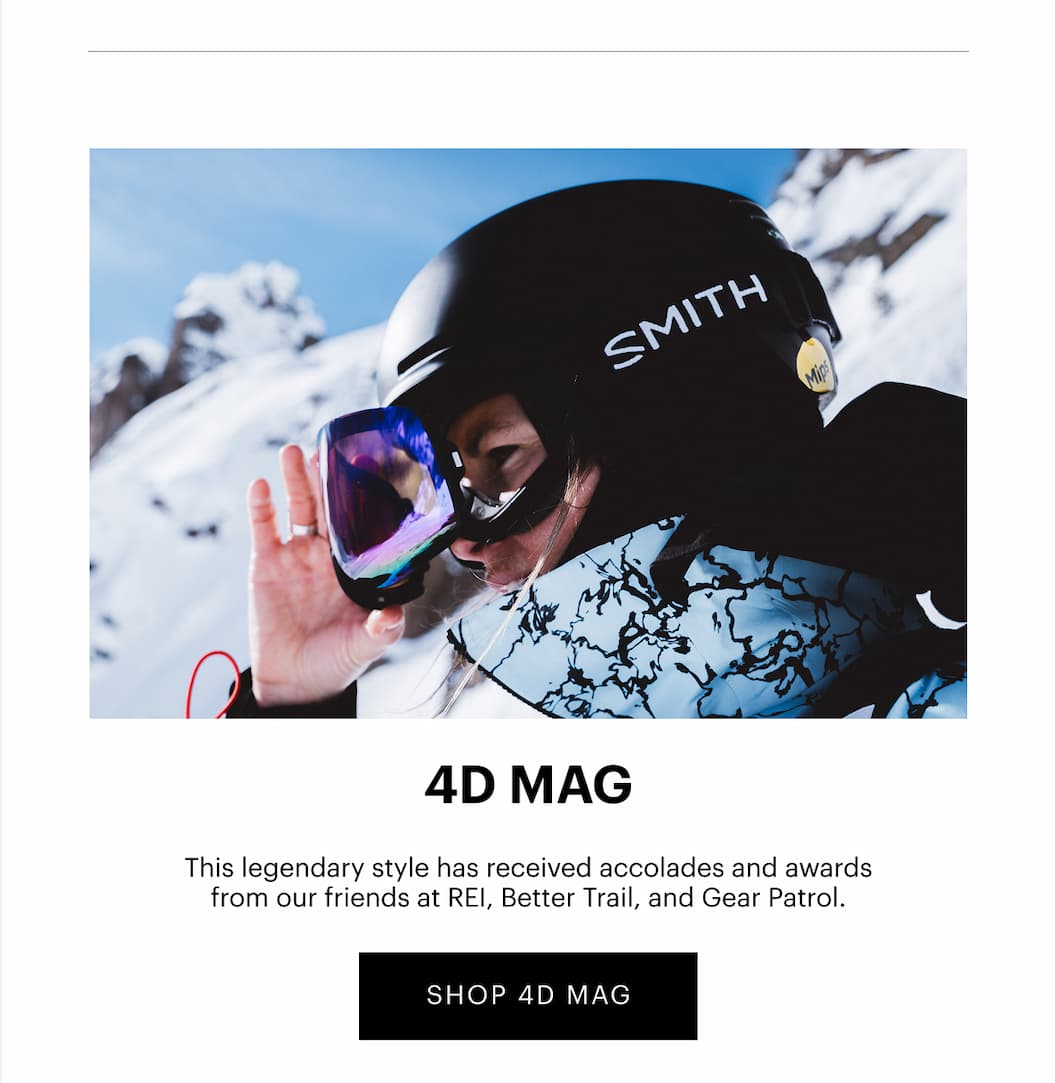 4D MAG | This legendary style has received accolades and awards from our friends at REI, Better Trail, and Gear Patrol. | SHOP 4D MAG