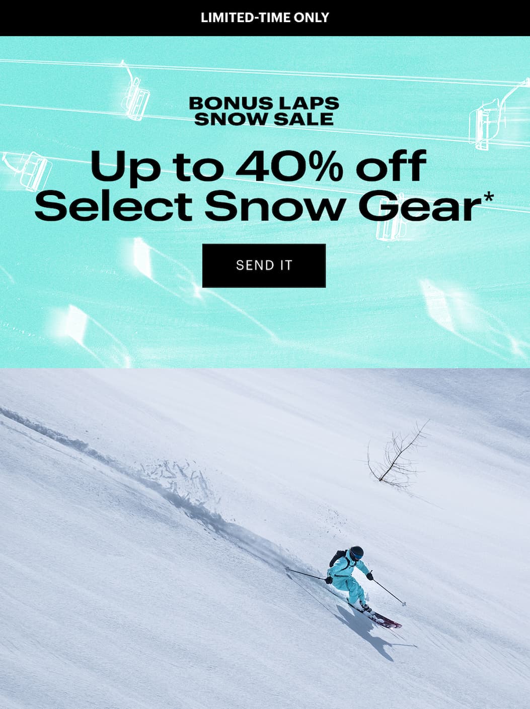 Get your gear while it's here
