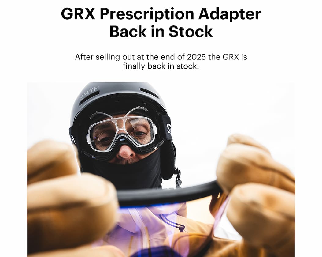 Make your goggle work for you with GRX