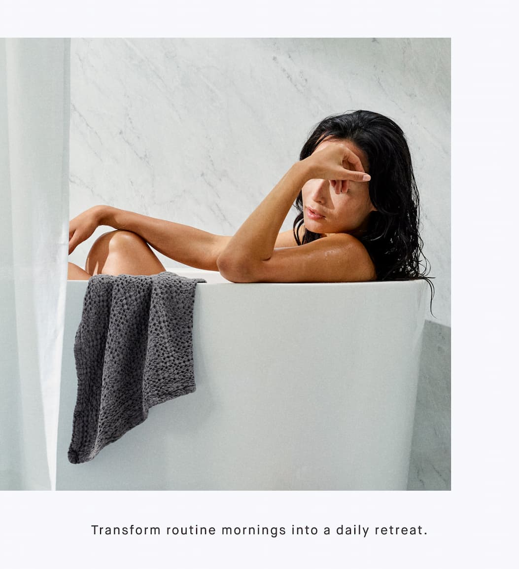 Transform routine mornings into a daily retreat.