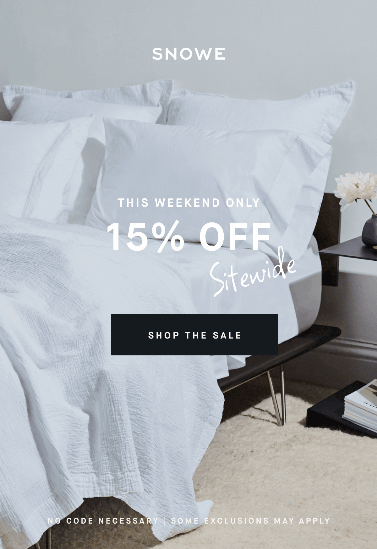 THIS WEEKEND ONLY 15% ofF Sitewide SHOP THE SALE