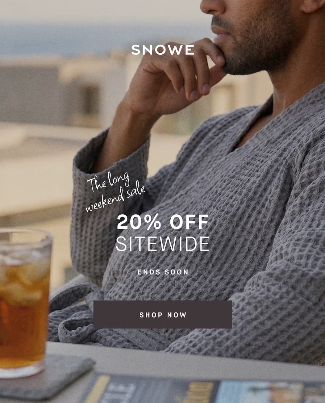 20% OFF SITEWIDE The long weekend sale ENDS SOON SHOP NOW