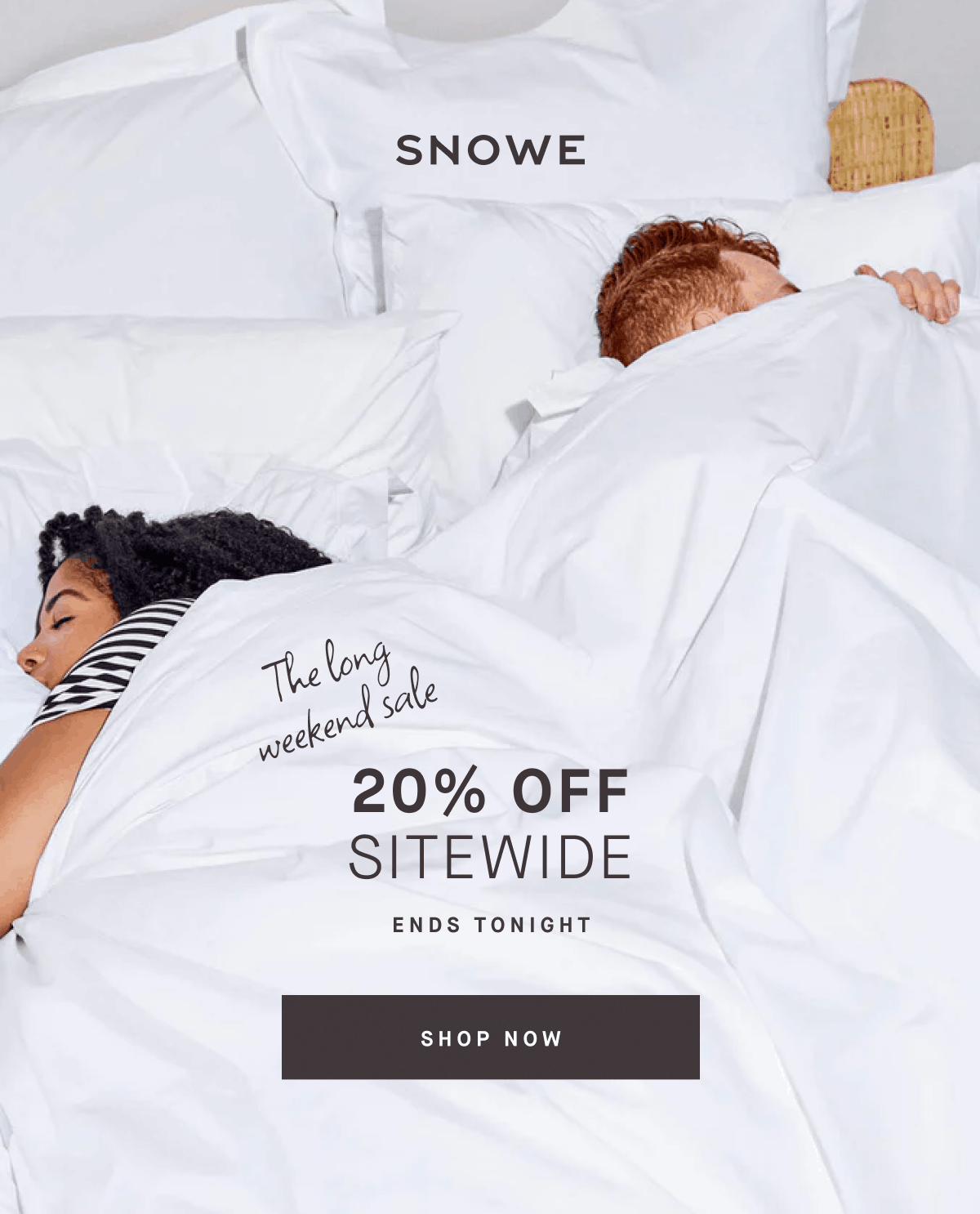 20% OFF SITEWIDE The long weekend sale ENDS TONIGHT SHOP NOW