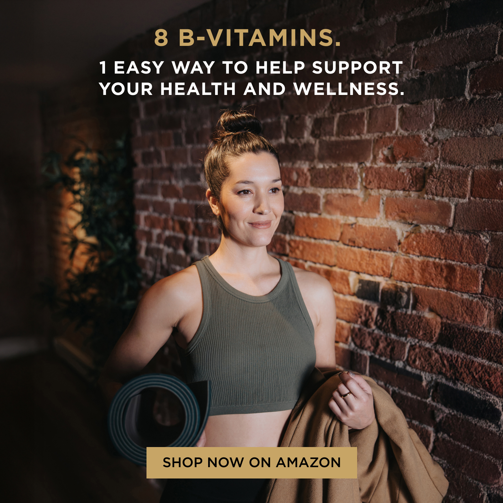  8 B-vitamins.&nbsp;1 easy way to help support your health and wellness.