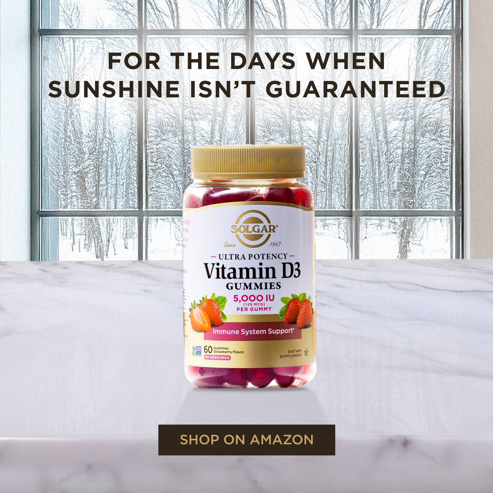For the days when sunshine isn’t guaranteed