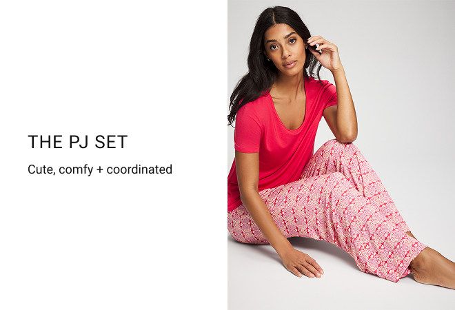 THE PJ SET Cute, comfy + coordinated
