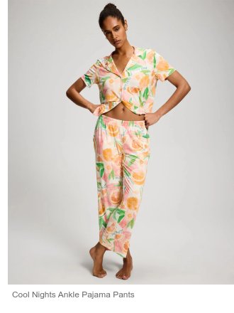 Phone chats. Girl talk. New spring pjs.
