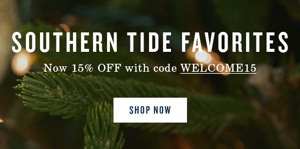 Southern Tide Favorites Await - Get 15% OFF With code WELCOME15