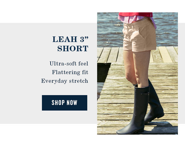 Shop The 3" Leah Short in Driftwood Khaki
