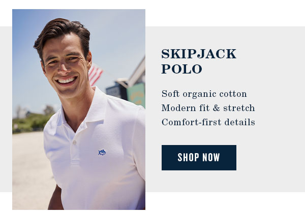 Shop The Skipjack Polo Shirt in Ocean Channel