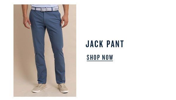 Jack Pant. Shop now. Man in dark blue dress pants.