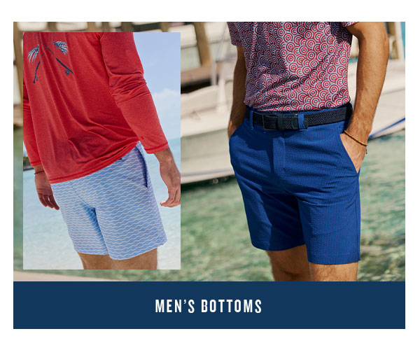 Men's bottoms.