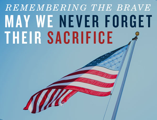 Remembering the brave. May we never forget their sacrifice. 