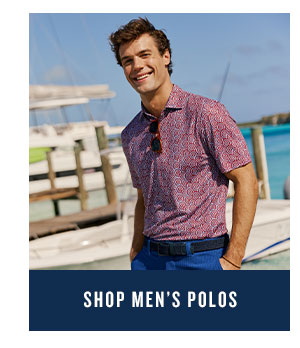 Shop men's polos.