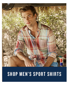 Shop men's sport shirts.