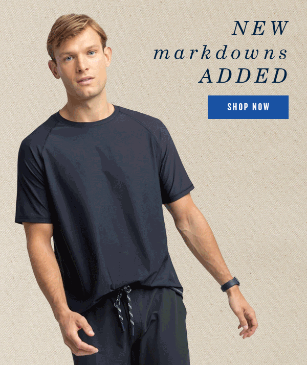 New markdowns added. Shop now.